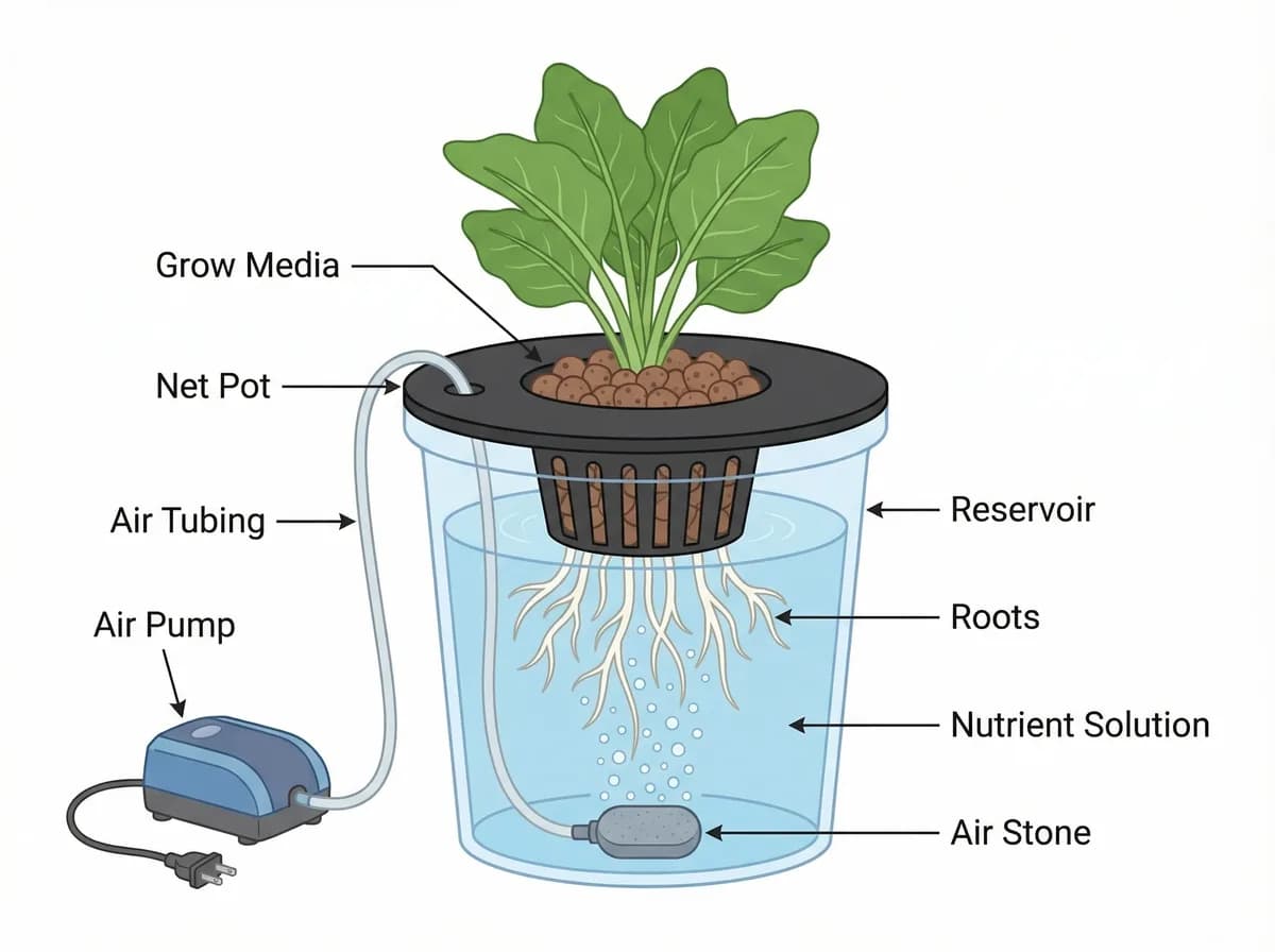 Deep Water Culture (DWC)