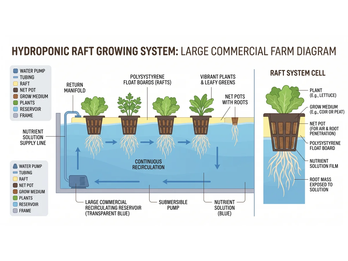 Dwc Raft Hydroponic Systems Guide: DWC, NFT, Kratky, Drip, Vertical & More ...